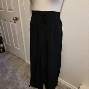 Torrid Black Elastic Waist Pants